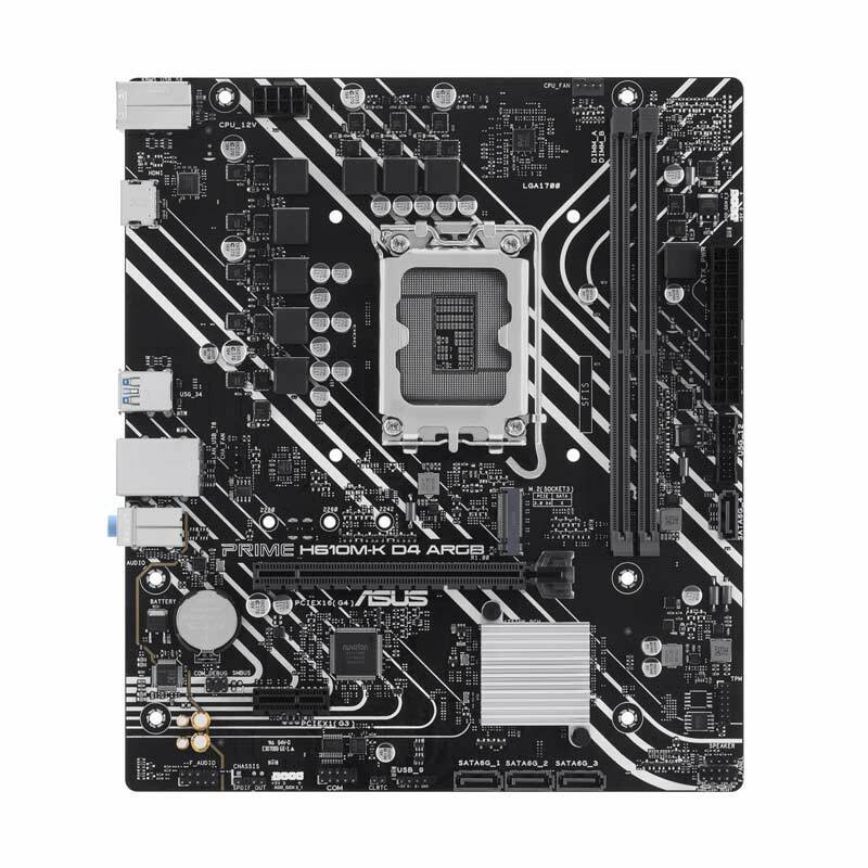 مادربرد ایسوس مدل Prime H610M-K D4 ARGB DDR4
