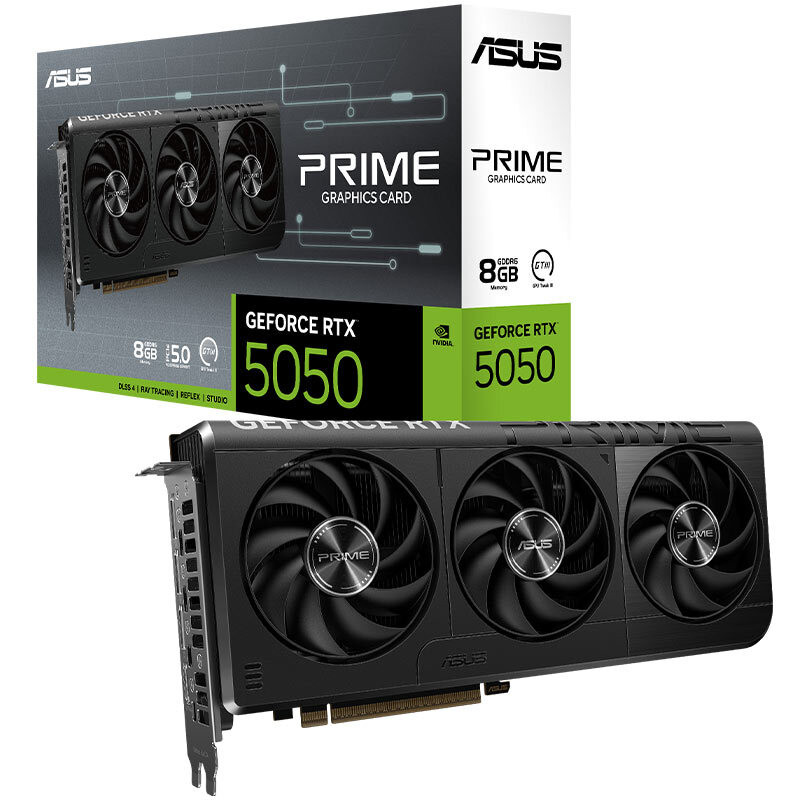 کارت گرافیک ASUS Dual GeForce RTX 5050 OC Edition 8GB GDDR6 128Bit