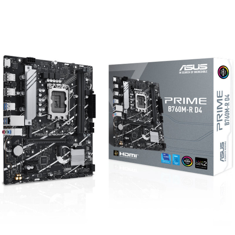 مادربرد ایسوس Prime B760M-R D4 DDR4